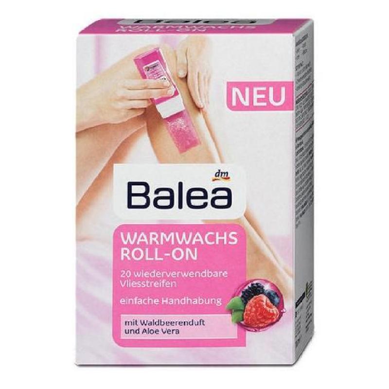 Sáp tẩy lông dạng wax ấm Balea Warmwachs Roll-on 100ml - Đức nhập khẩu