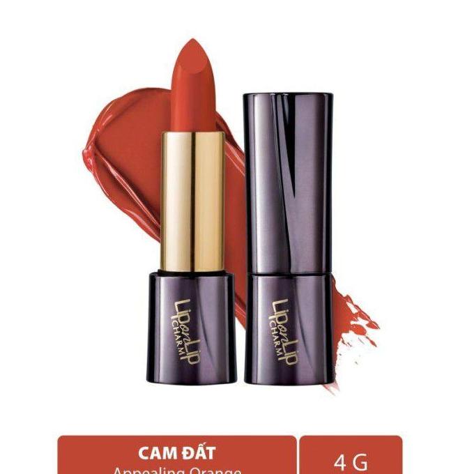 Son lì Collagen siêu mịn Lip On Lip Charm Appealing Orange 4g