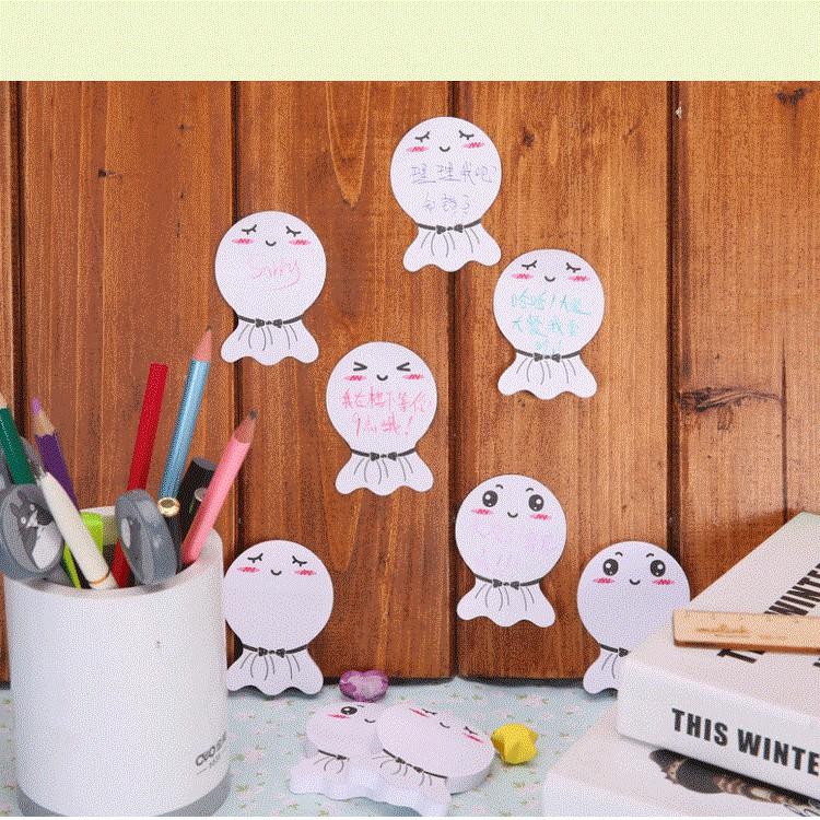 [HCM]Combo 10 Giấy ghi chú búp bê cầu mưa