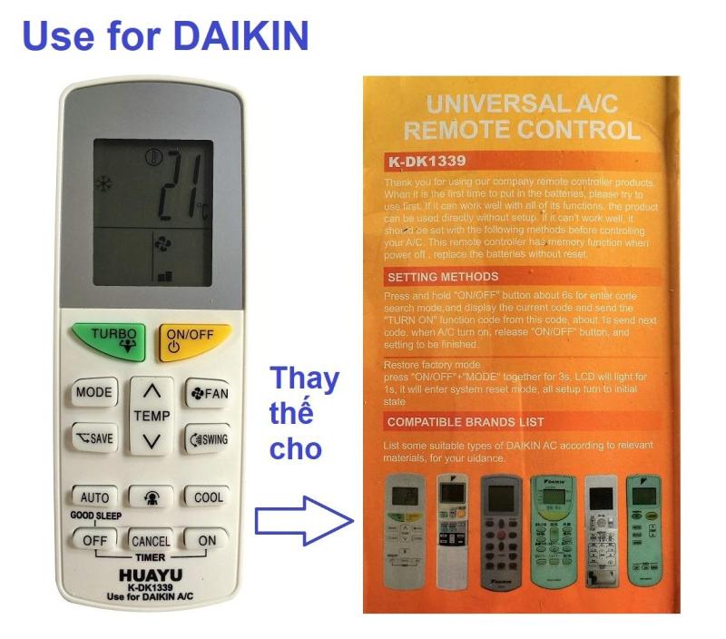Bảng giá Remote Đa Năng Điều Khiển Nhiều Model Máy Lạnh DAIKIN Inverter Điện máy Pico