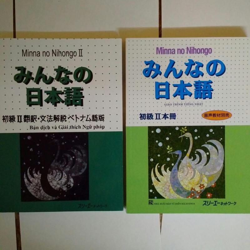 Sách - Combo minna no nihongo giáo trình và bản dịch sơ cấp tập 2