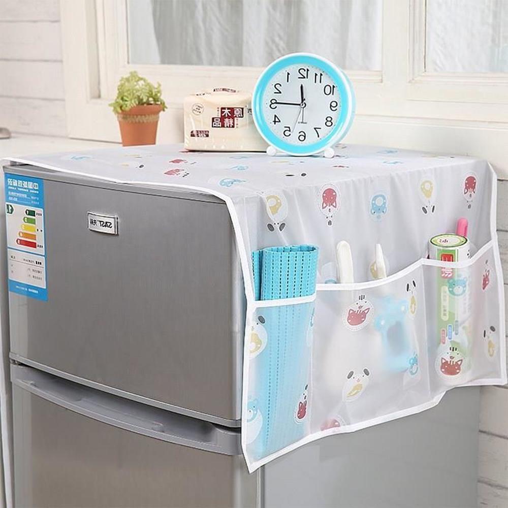 Tấm phủ tủ lạnh trang trí và chứa đồ KamiHome