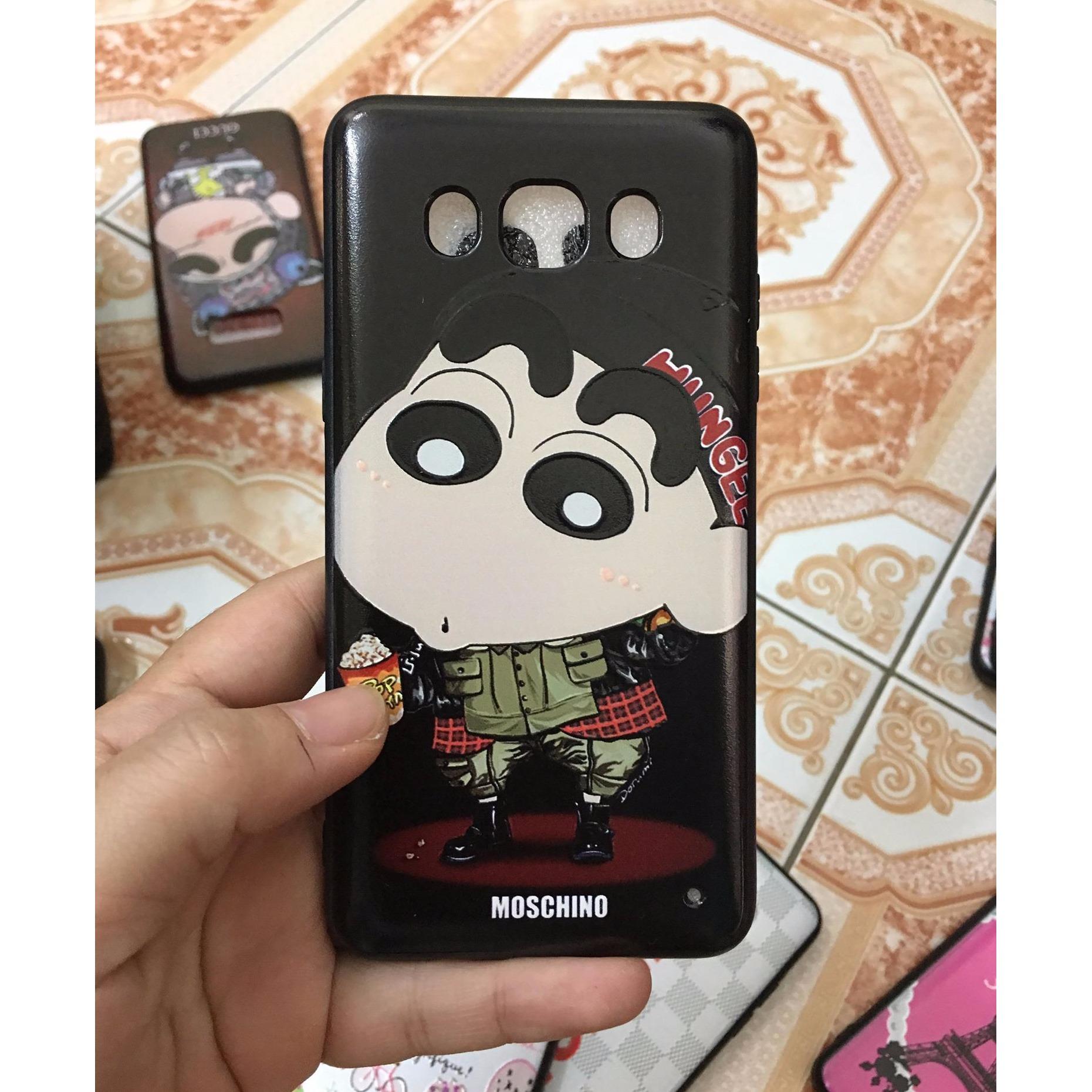 Ốp lưng dẻo hoa đá cho Samsung Galaxy J3 Pro