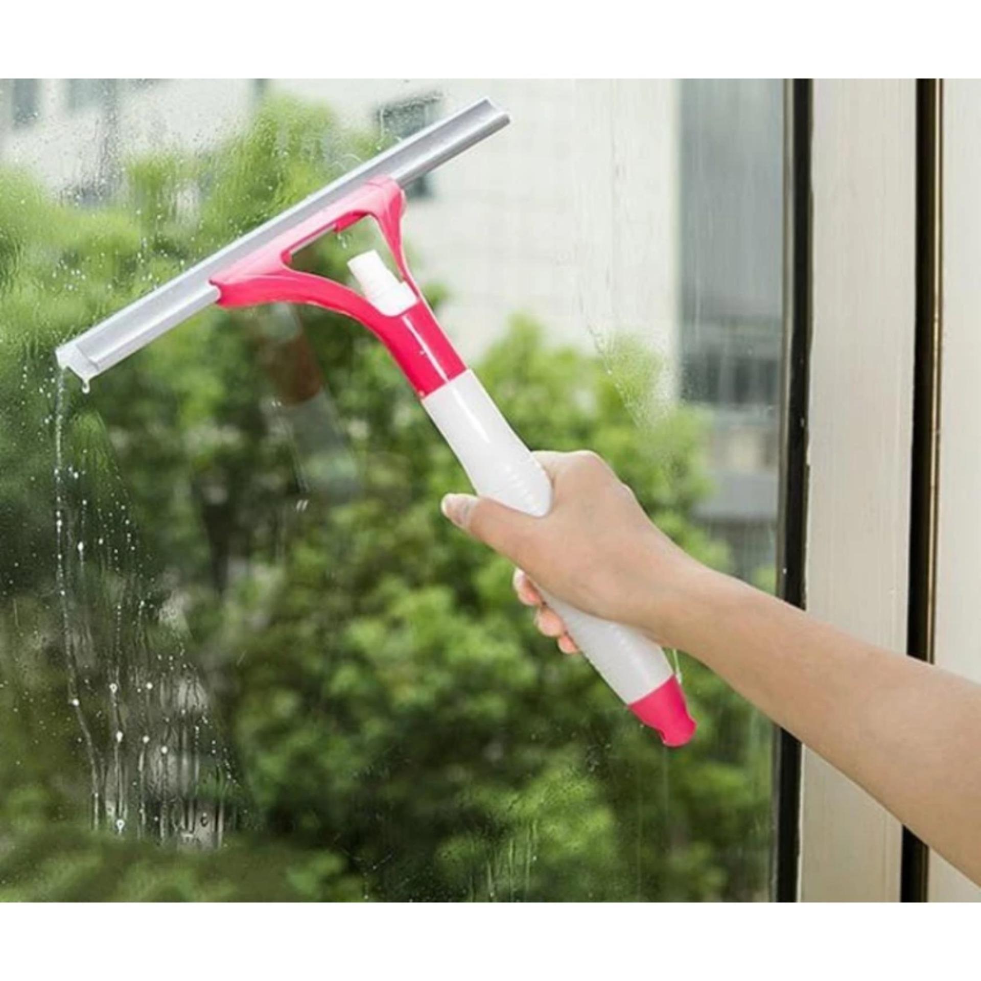 [HCM]Cây Lau Kính Tiện Dụng Có Bình Xịt Thông Minh(mau ngẫu nhiên)