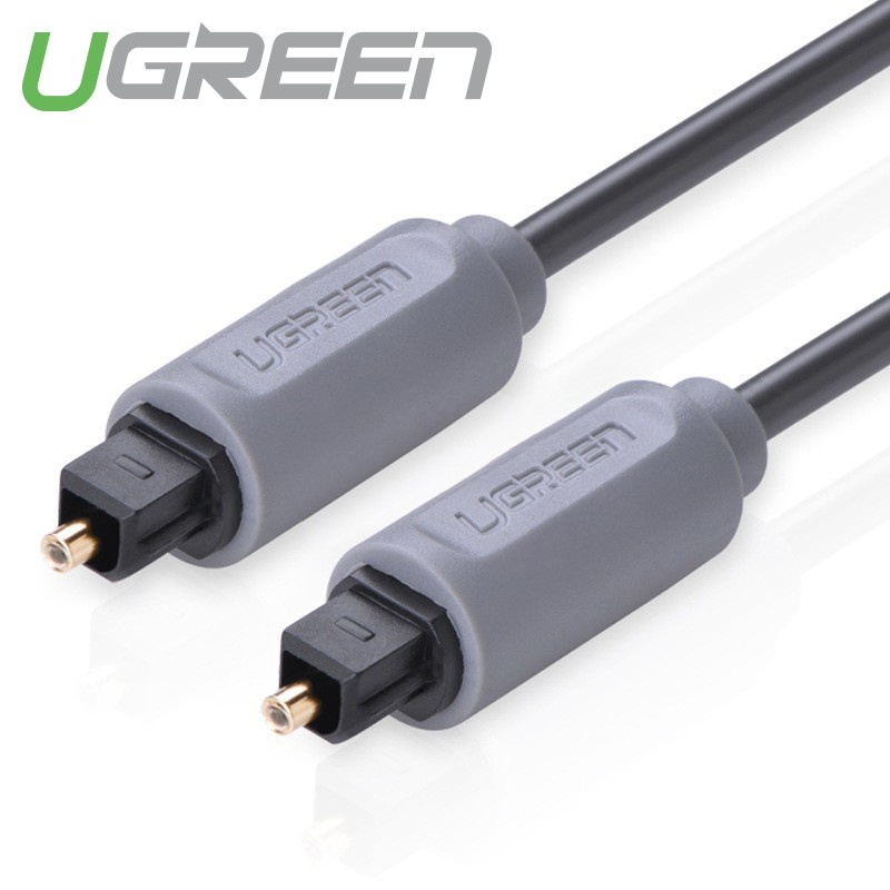 Dây audio quang Toslink truyền tải tín hiệu âm thanh với độ phân giải cực cao Hỗ trợ âm thanh Dolby Digital (5.17.1) AC3; DTS UGREEN AV122 Dây audio quang Toslink truyền tải tín hiệu âm thanh với độ phân giải cực cao Hỗ trợ âm thanh Dolby Digital (5.17.1) AC3; DTS UGREEN AV122