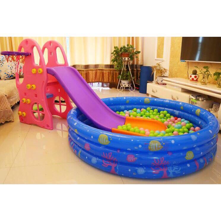 CẦU TRƯỢT ĐƠN MÁNG DÀI CHO BÉ