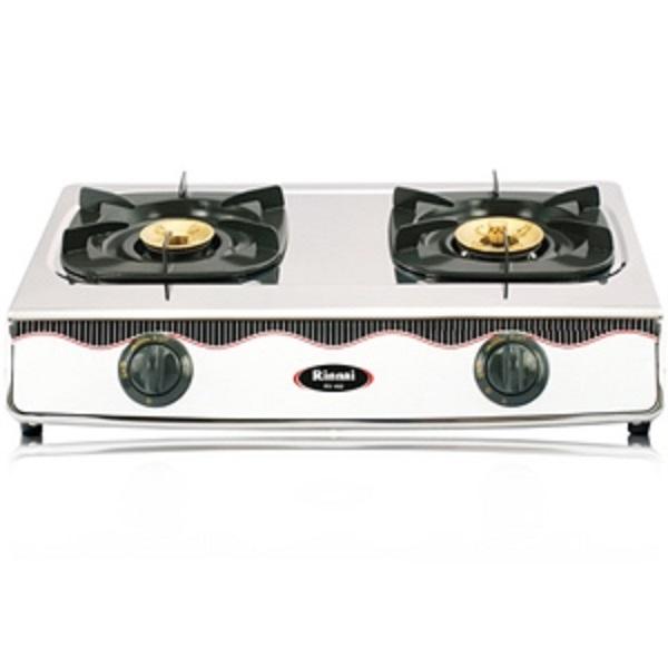 Bếp gas rinnai rv – 460 mặt inox