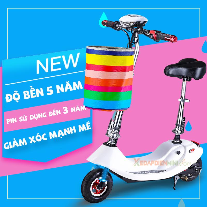 Xe đạp điện mini E-Scooter 2019 - Xe điện mini MiBike