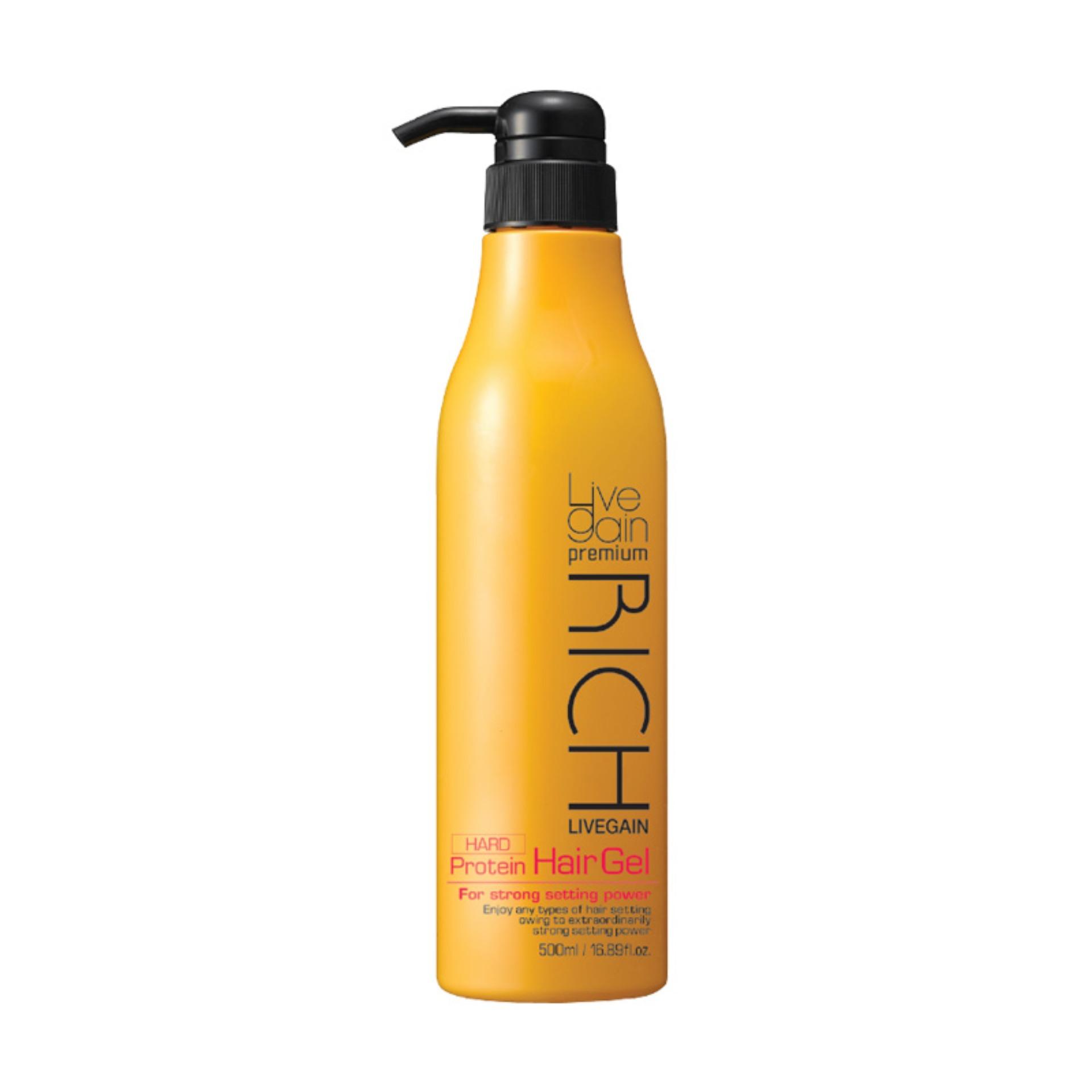 Gel mềm tóc Protein Livegain Rich 500ml