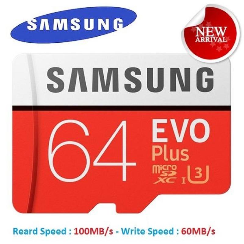 Thẻ nhớ MicroSDXC Samsung EVO Plus U3 64GB 100MB/s (New)