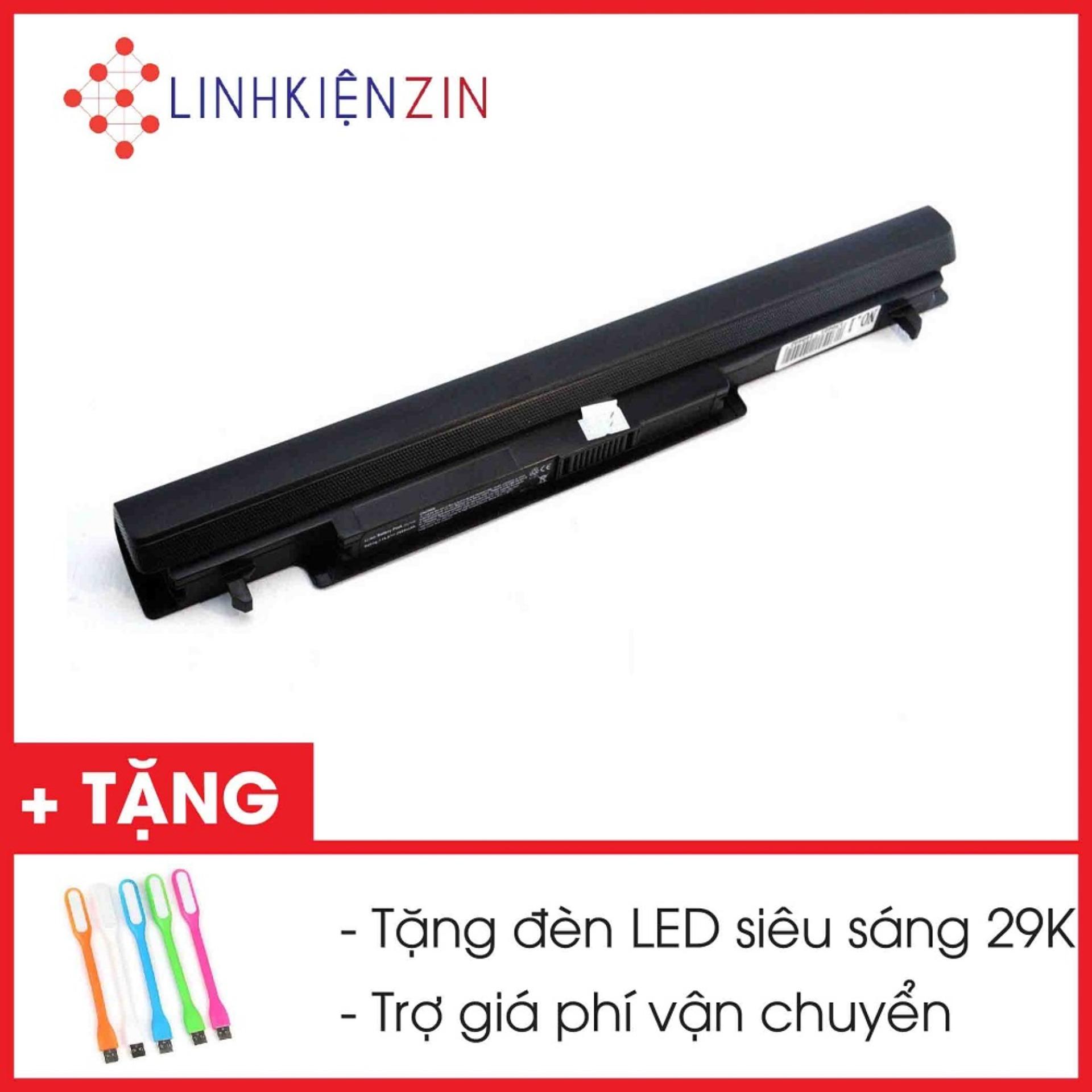 Pin Laptop Asus A46 A46C A46CA A46CB A46CM Tặng đèn LED USB