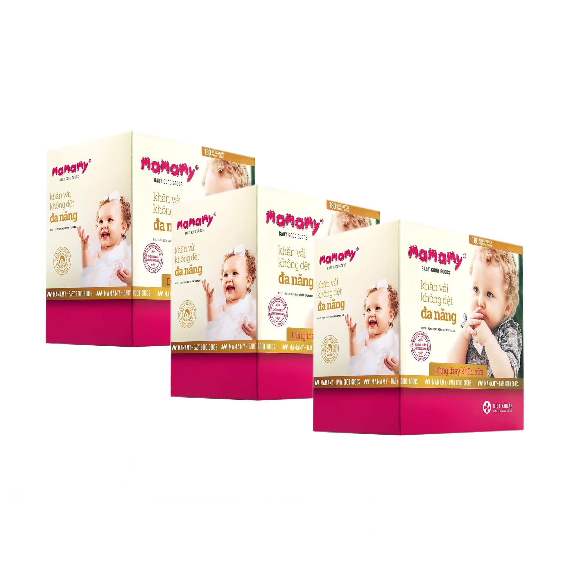 Offer Khuyến Mãi Combo 3 Hộp Khăn Khô Đa Năng 180 Tờ Mamamy Không Chứa Huỳnh Quang Offer Khuyến Mãi Combo 3 Hộp Khăn Khô Đa Năng 180 Tờ Mamamy Không Chứa Huỳnh Quang