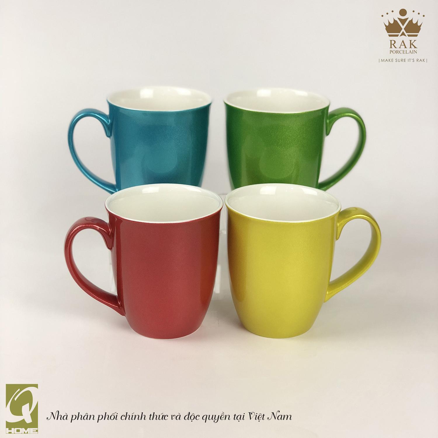 Bộ 4 ca sứ Rak Porcelain - màu organic