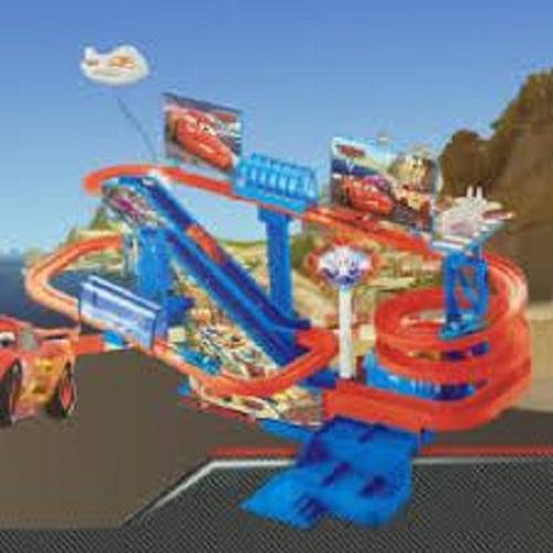 (GIÁ HUỶ DIỆT) Đồ chơi đường tàu siêu tốc dùng pin có đèn nhạc tất cả các thanh đều được đánh số dễ dàng lắp ghép kèm 5 ô tô mini cực đẹp, có độ bền cao, Do choi duong dua o to dung pin co den nhac danh cho be trai va gai