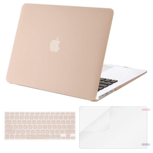Bảng giá MacBook Air 13 Inch Matte Plastic Pattern Hard Case Shell with Keyboard Cover & Screen Protector for MacBook Air 13 Inch (Model: A1369/A1466) Phong Vũ