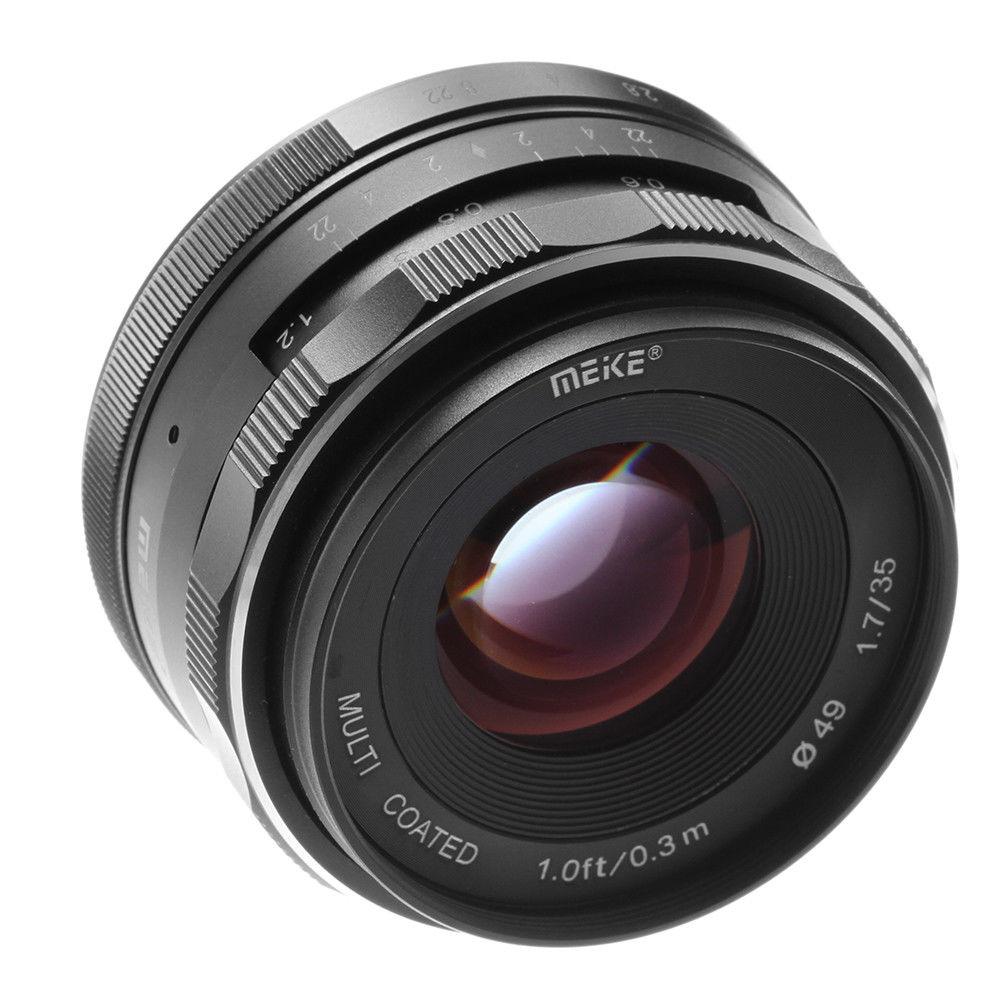Lens meike 35f1.7 manual focus for fujifilm fx