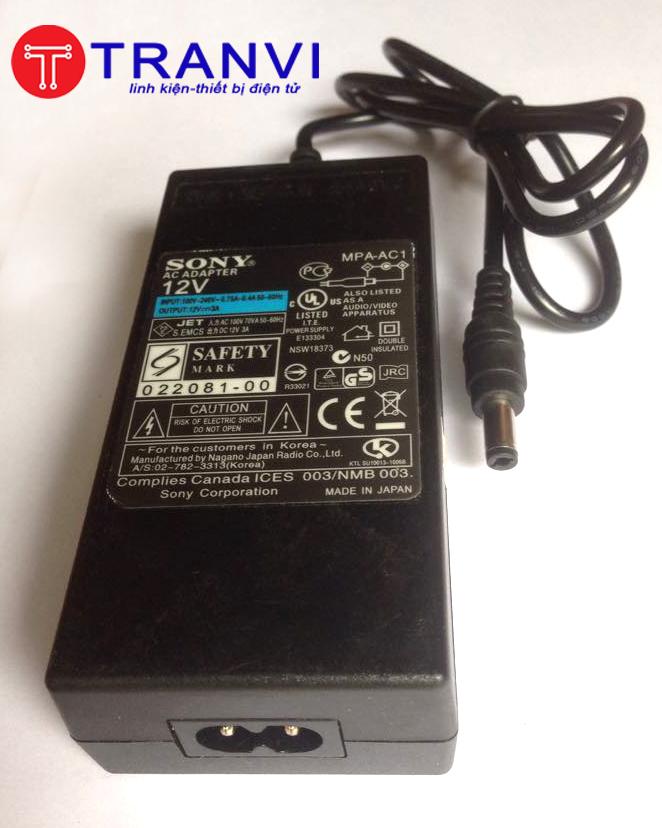 Nguồn adapter 12v 3a