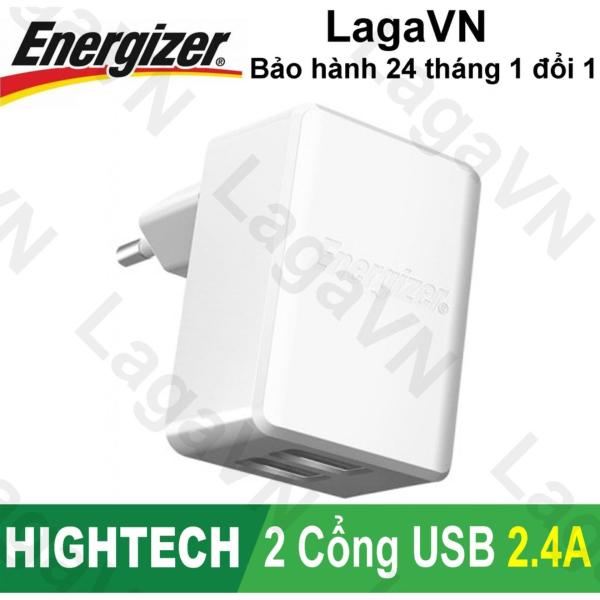 Sạc cao cấp Energizer HT 2 cổng USB 2.4A - ACA2BUSH/EUH