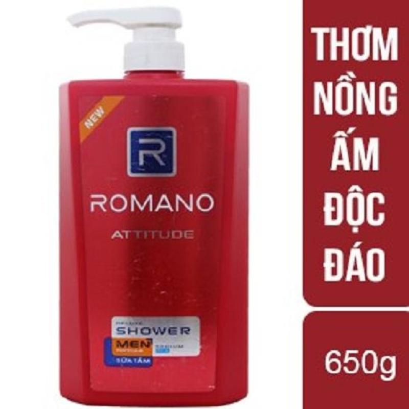 Romano - sữa tắm cao cấp dành cho nam Romano Attitude 650g cao cấp
