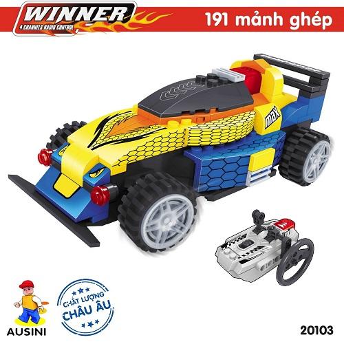 Đồ chơi lắp ráp lego - xe đua điều khiển ausini no. 20103