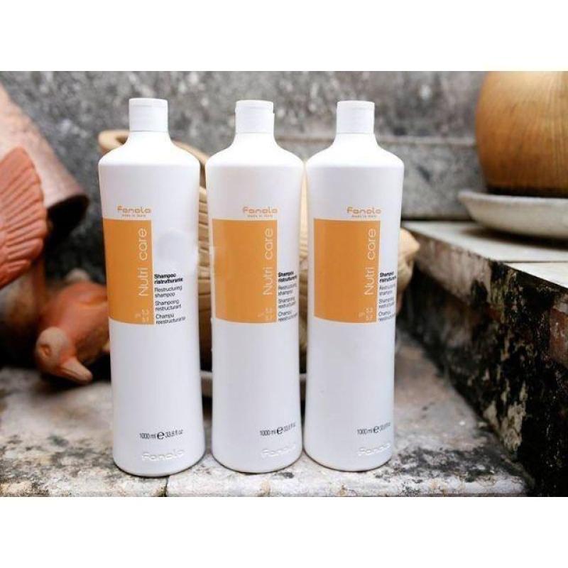 DẦU GỘI DƯỠNG VÀ PHỤC HỒI TÓC HƯ TỔN KHÔ XƠ FANOLA NUTRICARE 1000ML