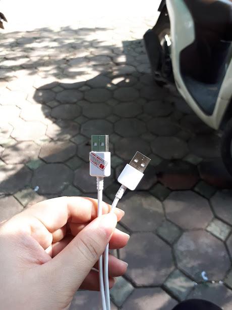 Cáp sạc micro usb android dài 20cm