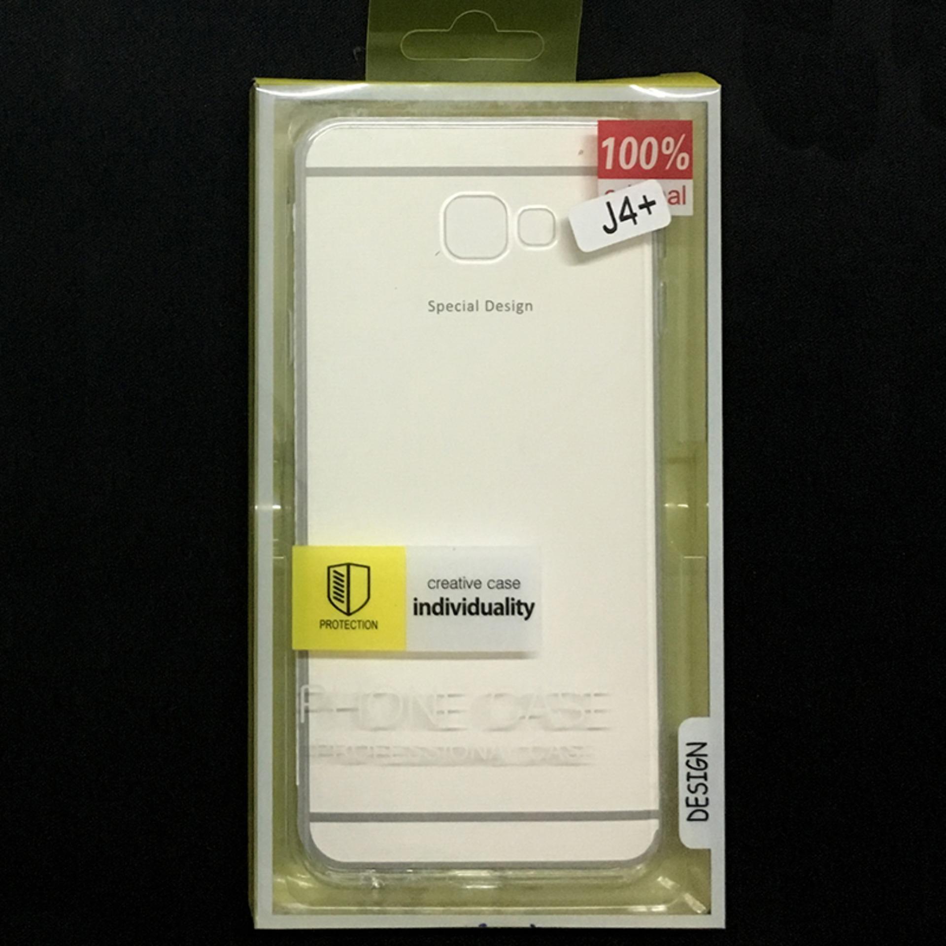 Ốp Lưng dẻo trong suốt cho Samsung Galaxy J4+ / J4 Plus