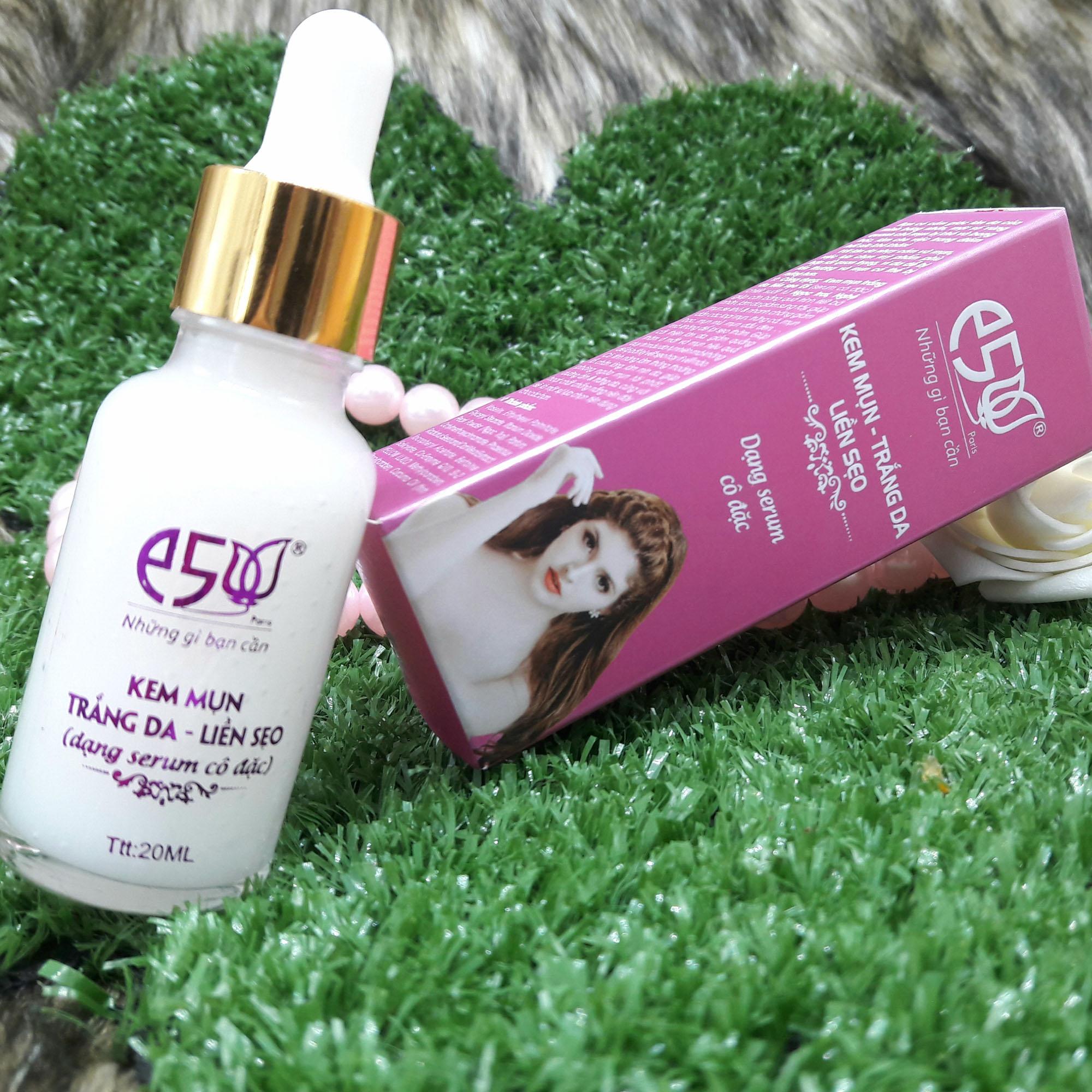 Kem Mụn Trắng Da Liền Sẹo E5 10ml (serum cô đặc)