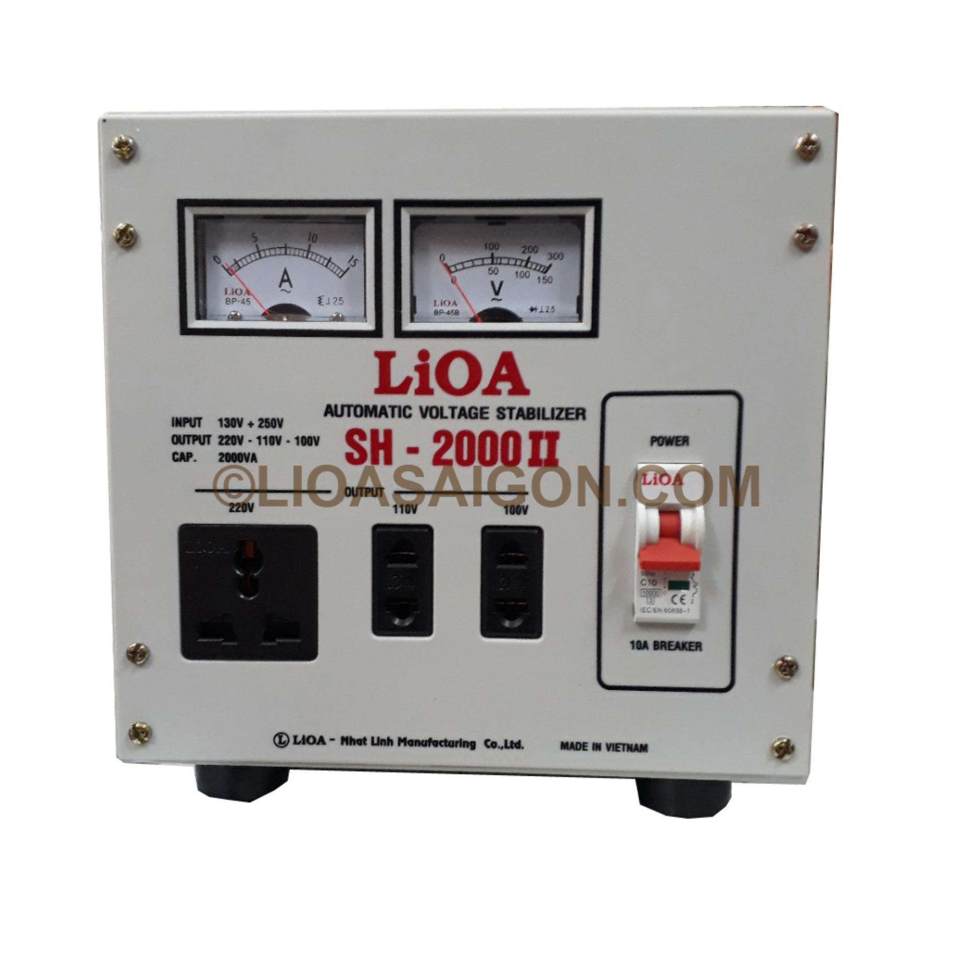 Ổn áp lioa 1p sh-2kva - sh-2000