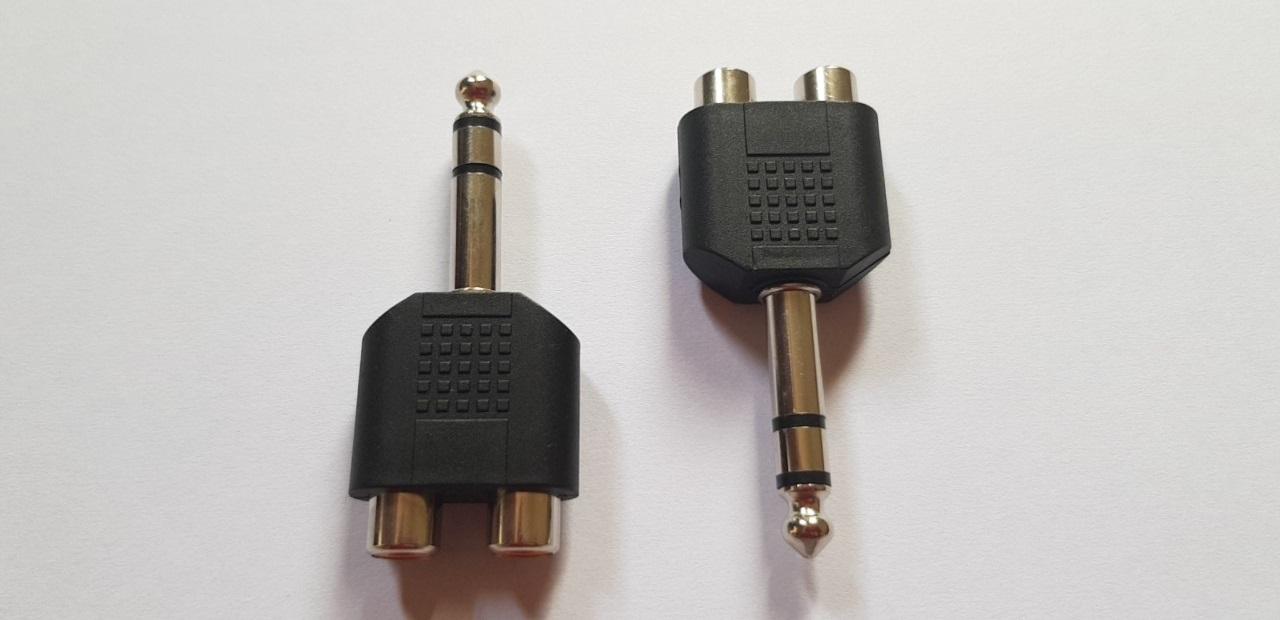 [HCM]Jack Chuyển 6 Ly Ra 2 RCA Cái Hay 2 AV Cái