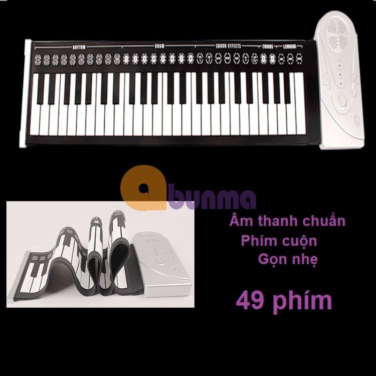 Đàn piano 49 phím, Đàn piano cuộn, Đàn piano mềm, Đàn piano cao su, Soft keyboard piano