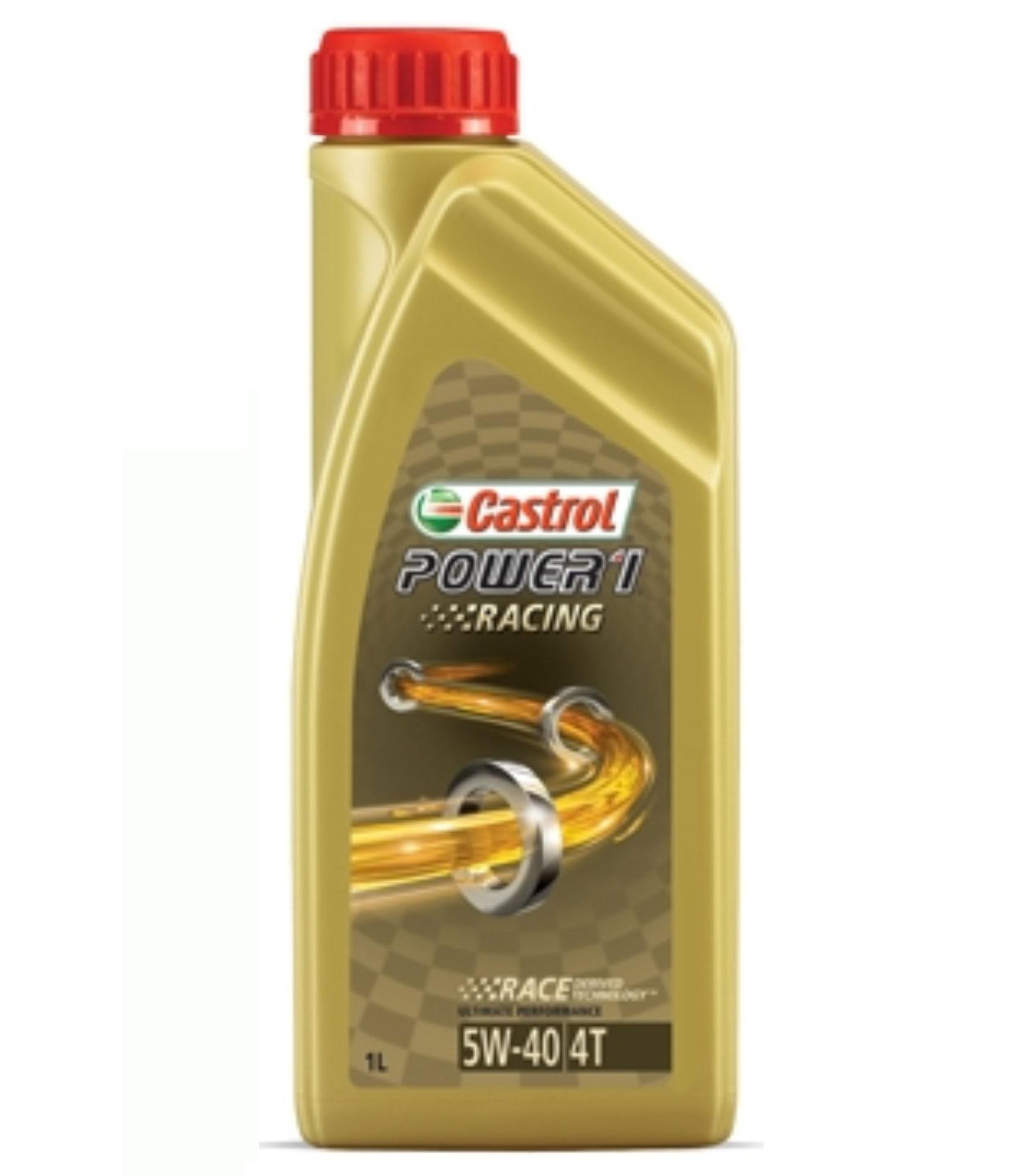 [HCM]Nhớt tổng hợp dành cho xe số mô tô PKL Castrol Power Racing 5W40 1L