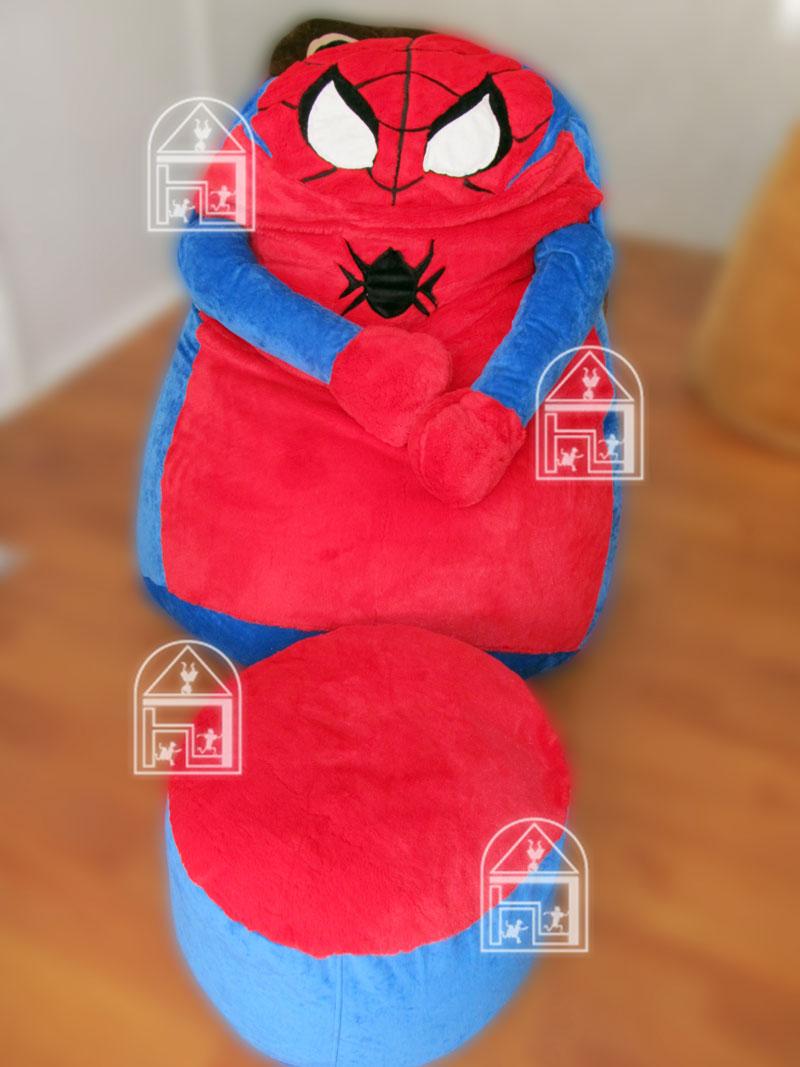 Bộ ghế giọt nước spider man vao nha toi aa0002 110x85cm