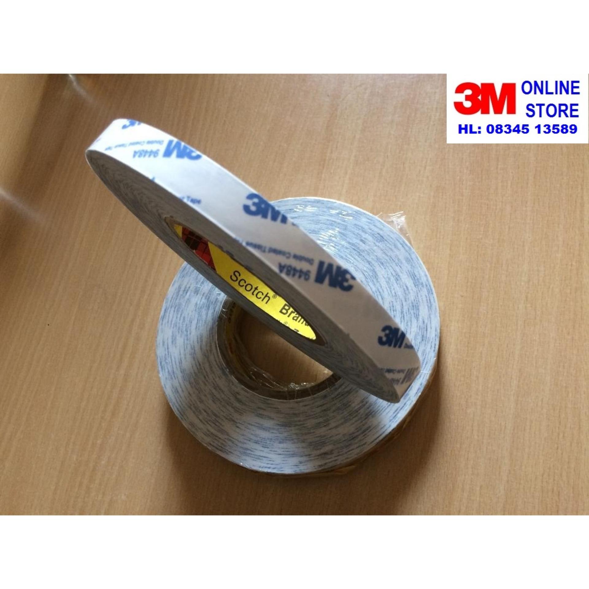 Băng keo 2 mặt 3m 9448a khổ 15mm x 50m