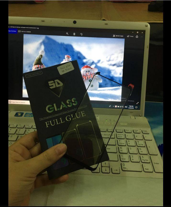 Kính cường lực 5D Full keo cho Samsung Galaxy S8