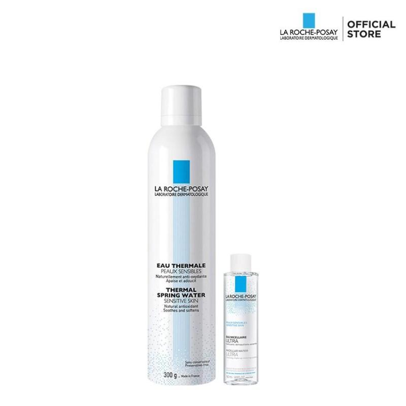 Xịt khoáng làm dịu và bảo vệ da La Roche Posay Thermal Spring Water 300ML + Tặng nước tẩy trang dành cho da nhạy cảm Micellar Water 50ML