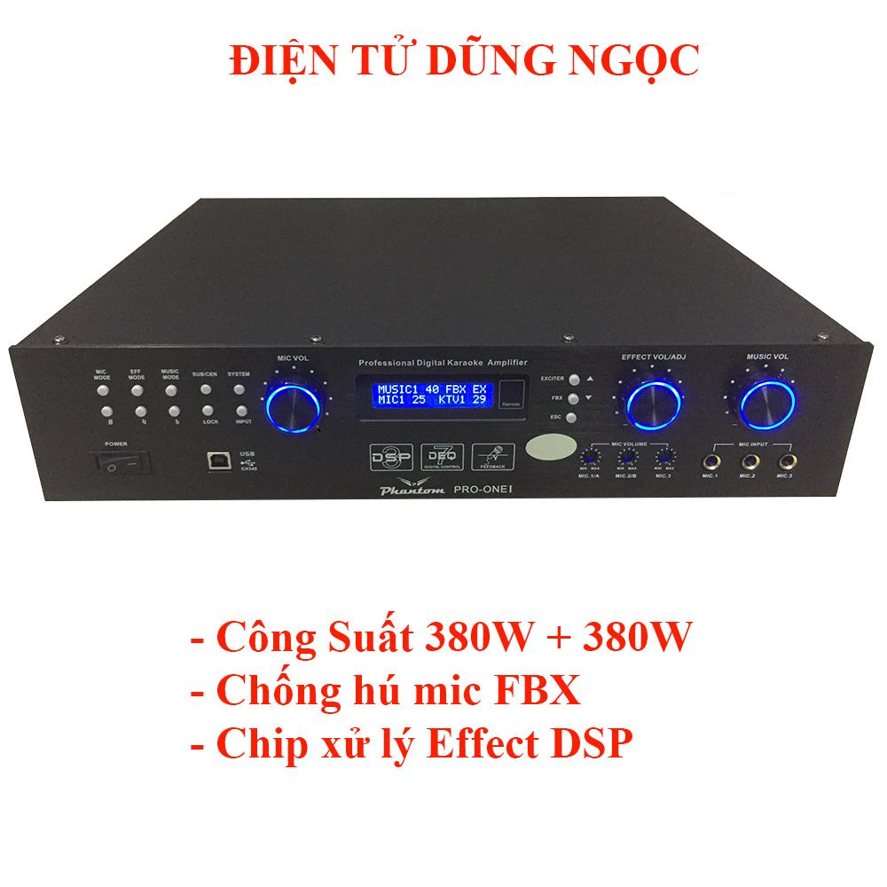 Đẩy Công Suất  liền Vang Số PhanTom Pro-One
