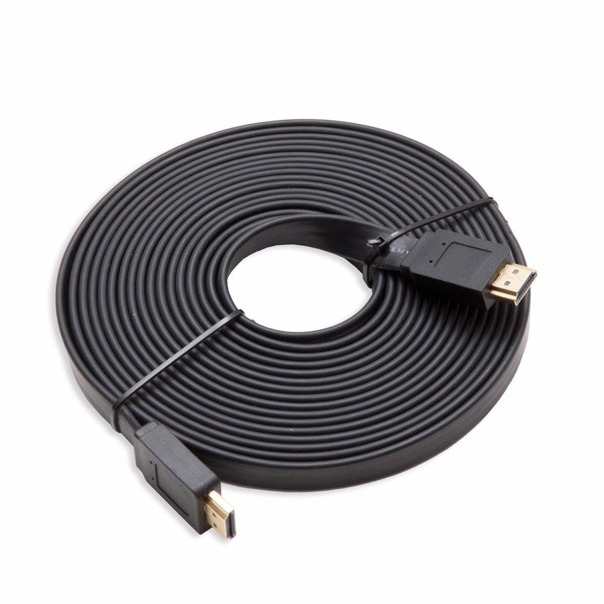 Dây cáp truyền tín hiệu hdmi full hd 10m dẹt