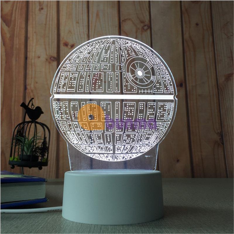 Đèn ngủ, đèn trang trí, Led 3D, Đèn led mica, Đèn chiếu mica phản xạ ánh sáng ánh sáng, Đèn ngủ cho trẻ em, Đèn quà tặng độc đáo