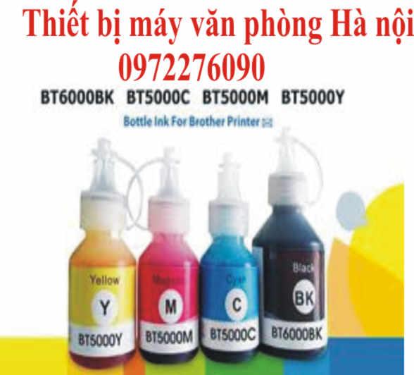 Bộ mực cho máy in brother dcp t300-t500w-t700w-t800w 4 màu xanh-vàng-đen-đỏ