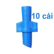 10 Waterring 180 degrees, spraying 2.8 cups blue