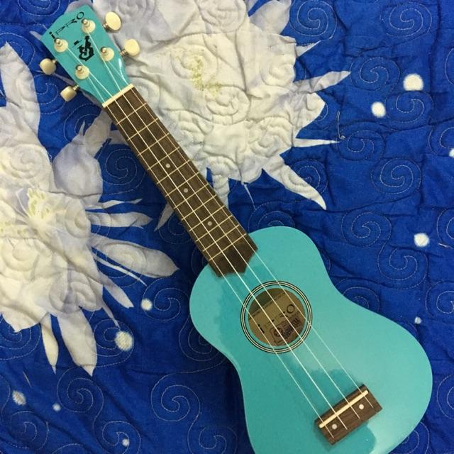Đàn ukulele soprano xanh mint