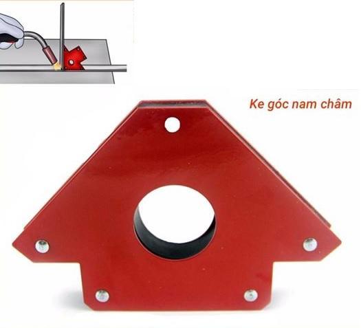 Ke góc nam châm 45° 90° 135° lực hút 12kg - 25lbs