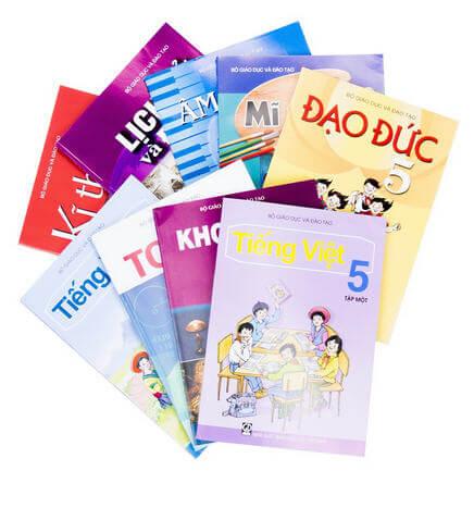 Mua Sách Giáo Khoa Lớp 5 ( tặng bìa kiếng và dán nhãn)