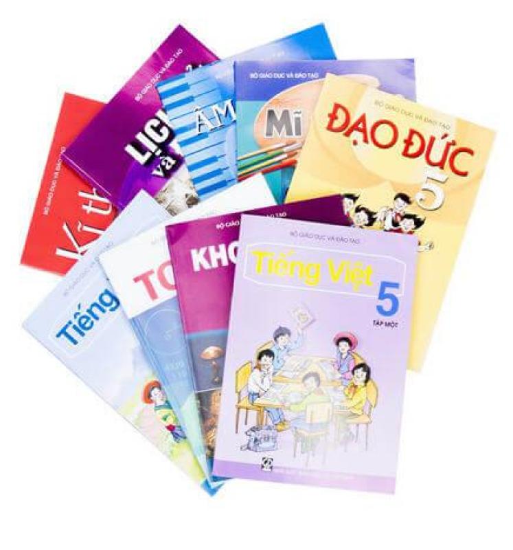 Mua Sách Giáo Khoa Lớp 5 ( tặng bìa kiếng và dán nhãn)
