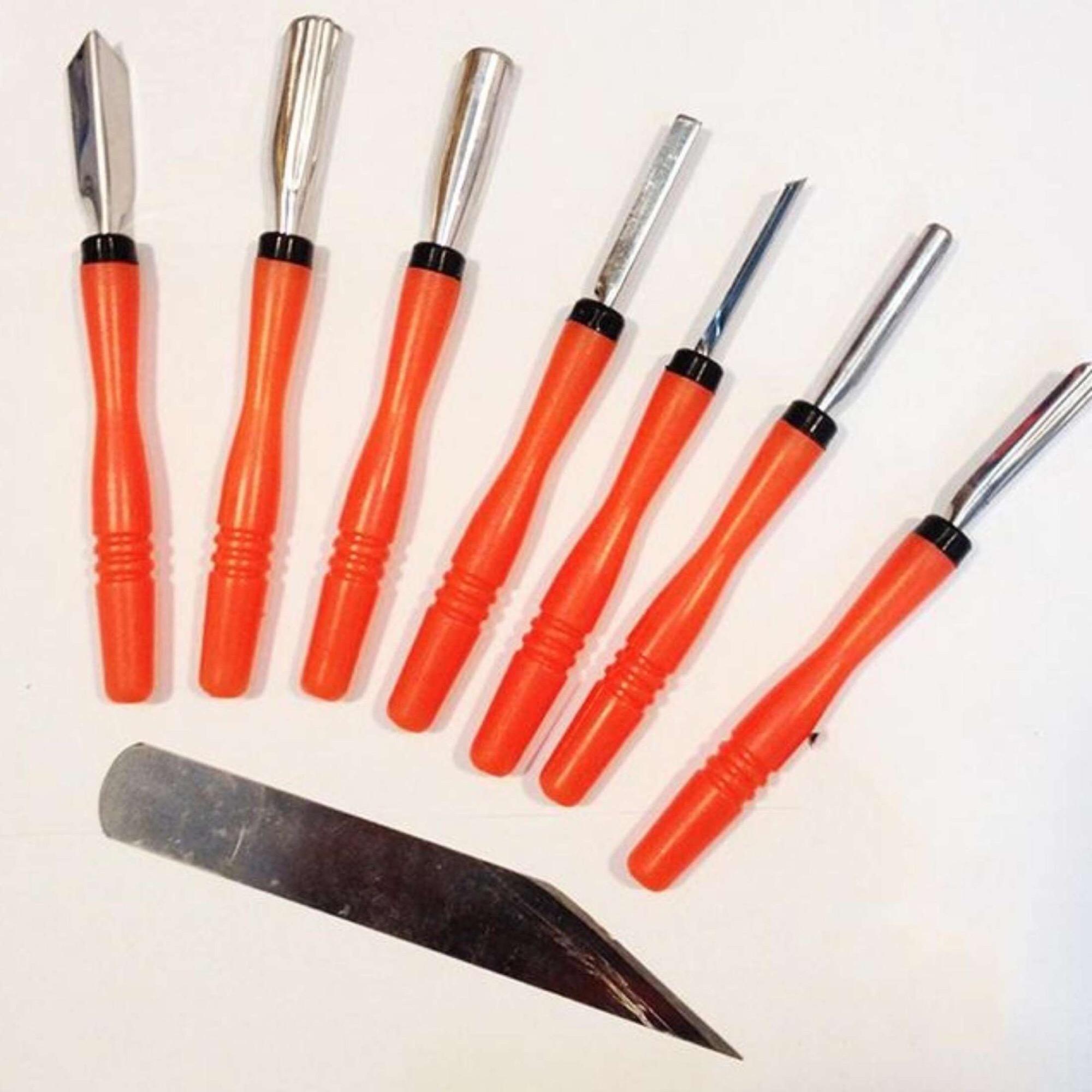 Bộ 8 Dao Tỉa,Củ,Quả Nghệ Thuật Chuyên Dụng Cao Cấp