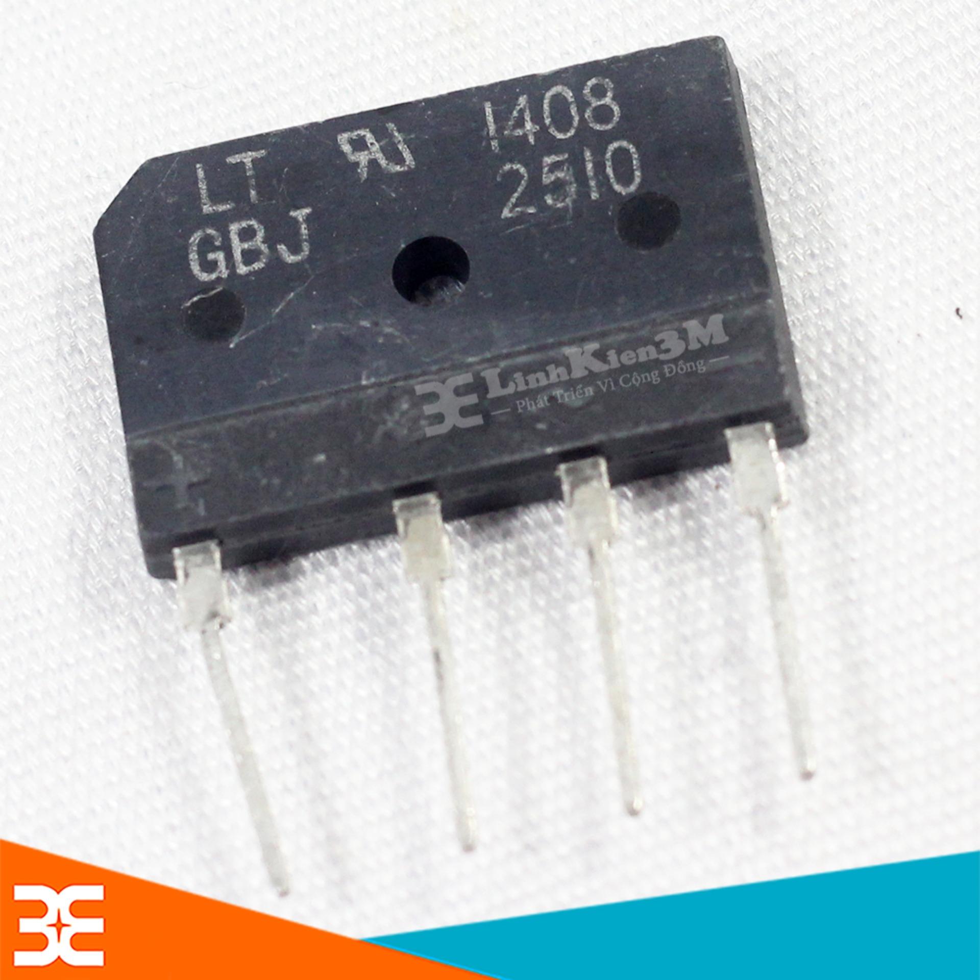 Diode Cầu 25A 2510 Dẹt Xịn ( Đủ Công Suất )