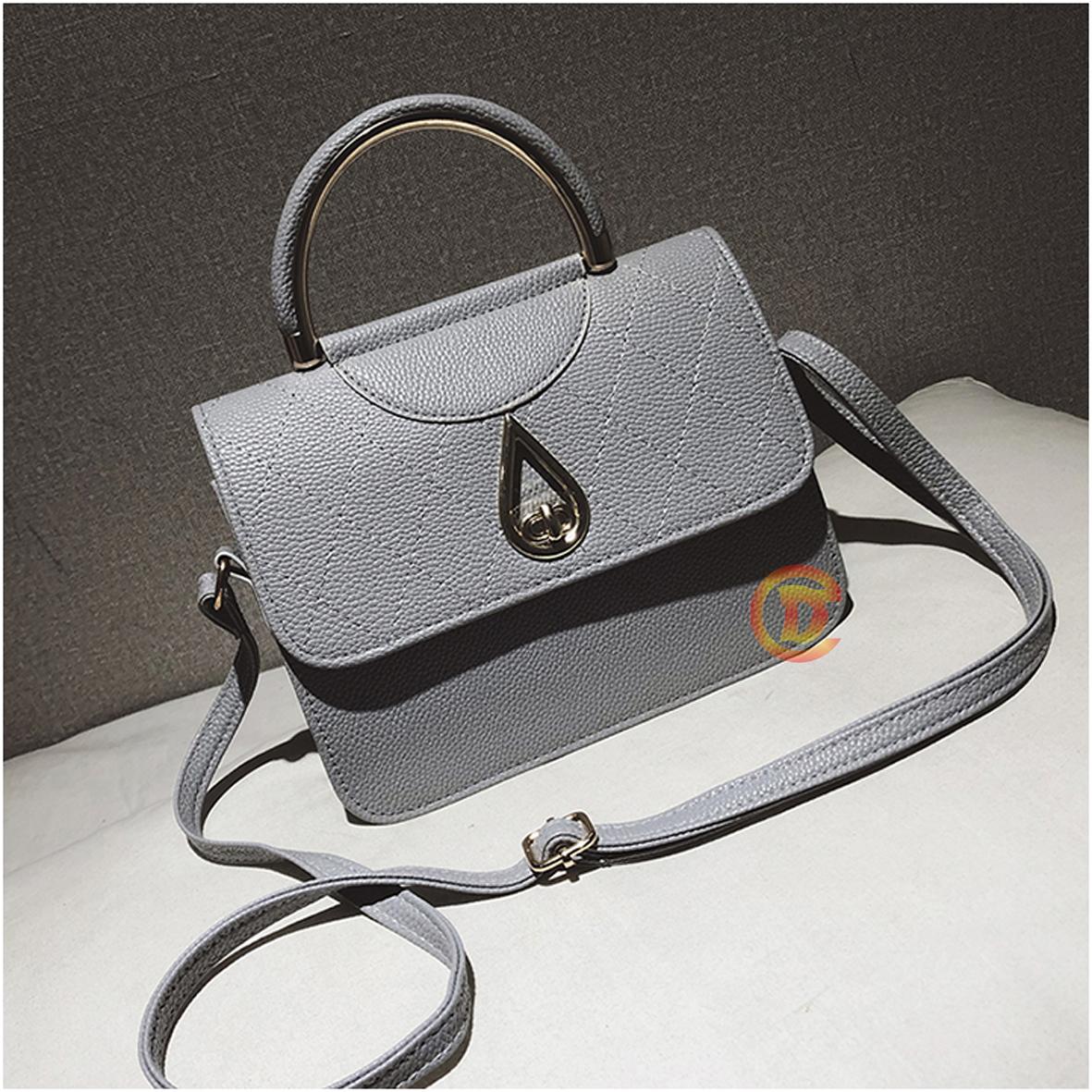 TÚI XÁCH NỮ THỜI TRANG KHÓA GIỌT LỆ TDS 1007