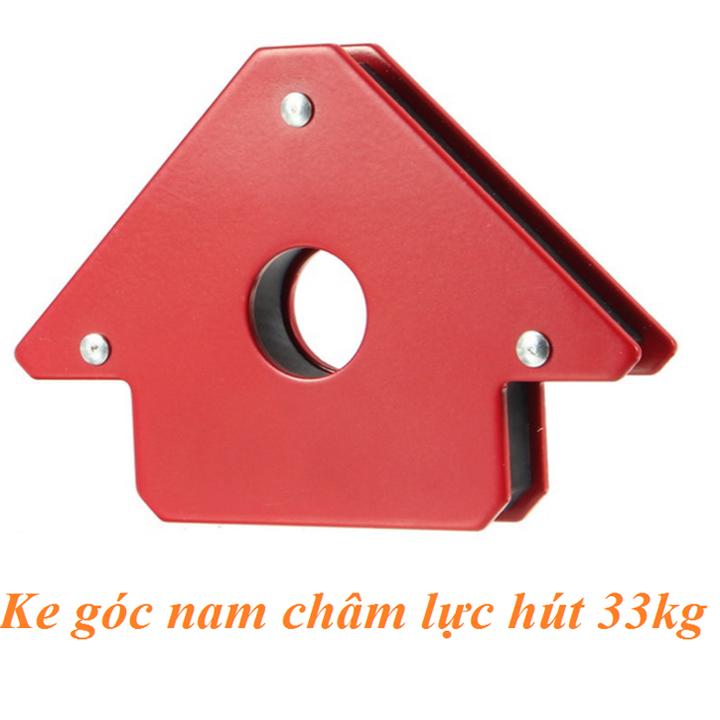 Ke góc nam châm 75 lbs lực hút 33kg