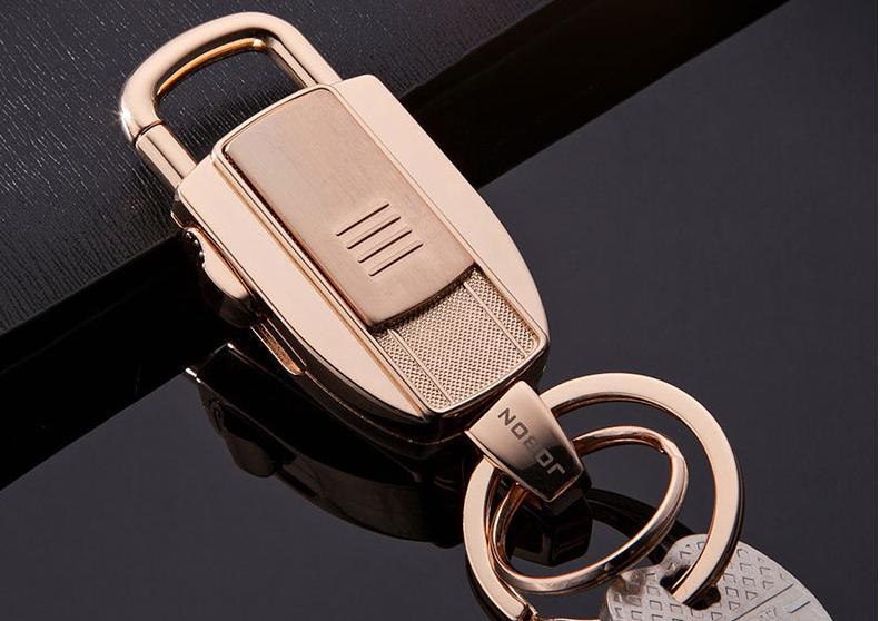 Móc chìa khóa kèm bật lửa hồng ngoại cao cấp Jobon ZB8755